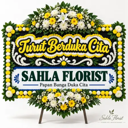 Papan Bunga Duka Harbour Bay